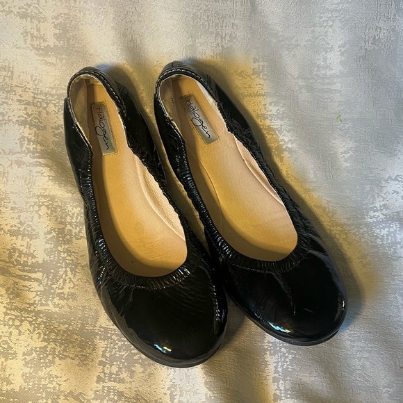 Halogen Patent Leather Ballet Flats size 10